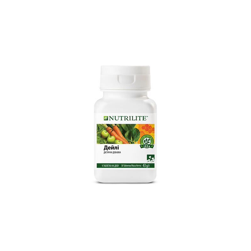 

Витамины Дейли Амвей Нутрилайт (Daily Amway Nutrilite) 30 таблеток (100030)
