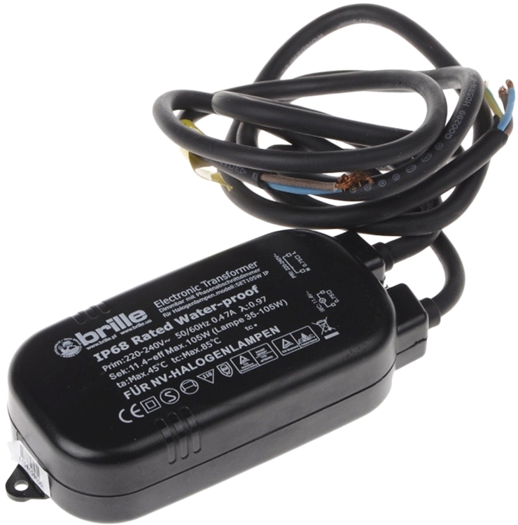 

Трансформатор электронный Brille SET105W IP (101083)