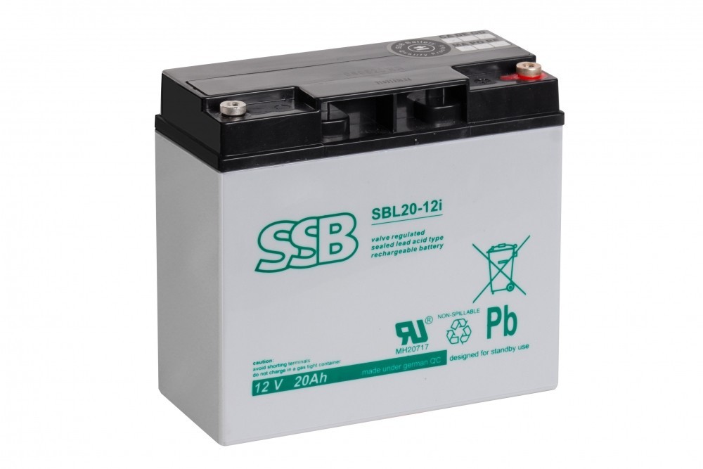 Аккумуляторная батарея SSB AGM 12V 20Ah (SBL20-12i) – фото, отзывы ...