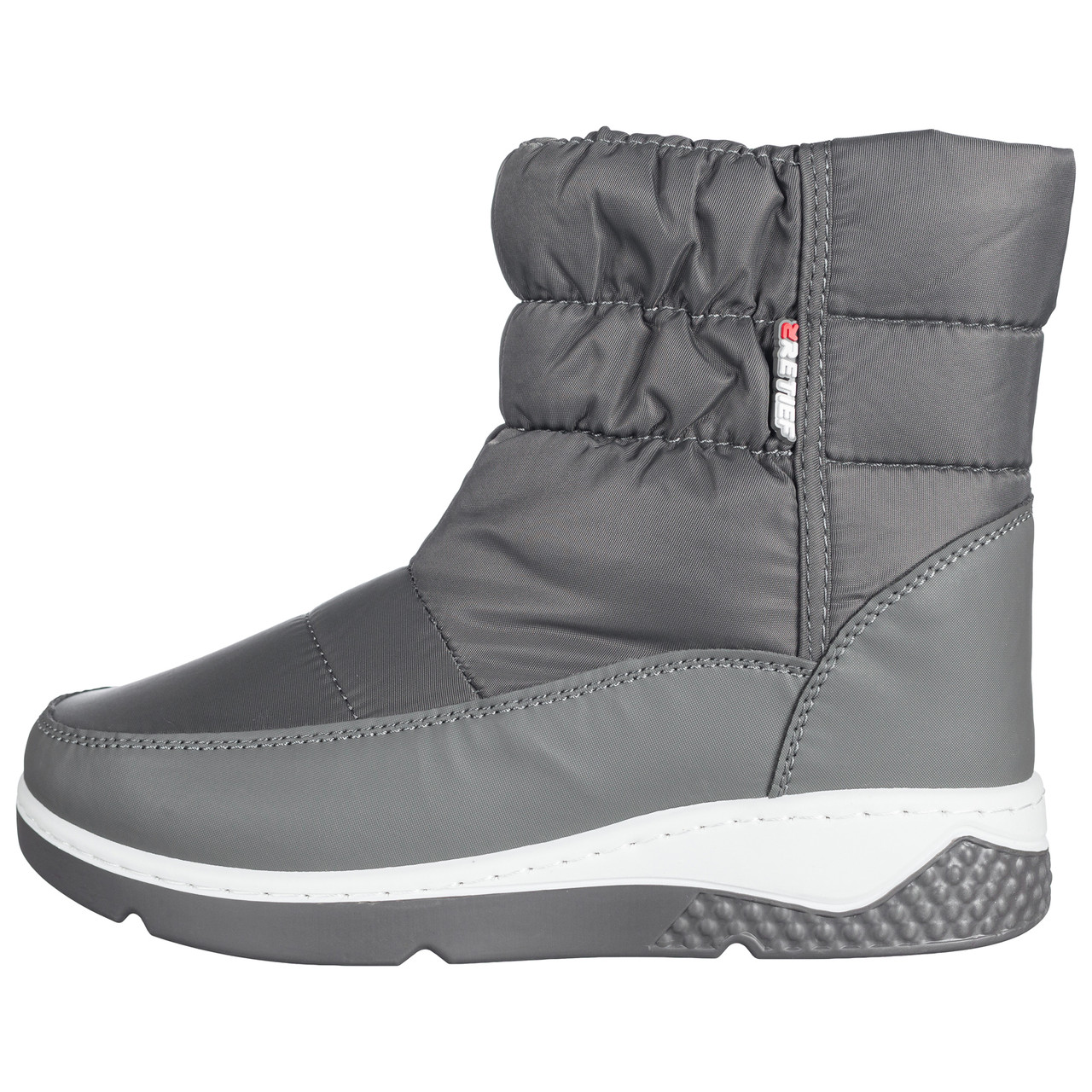 

Женские дутики Violeta 9-755 grey на меху 40 25 см Серые b-424