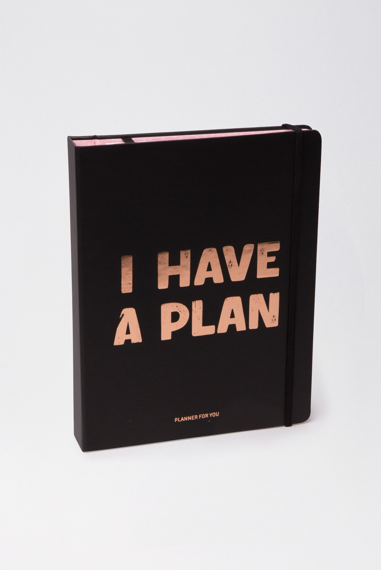 

Блокнот Orner Store "I HAVE A PLAN black planner" 17.5x22
