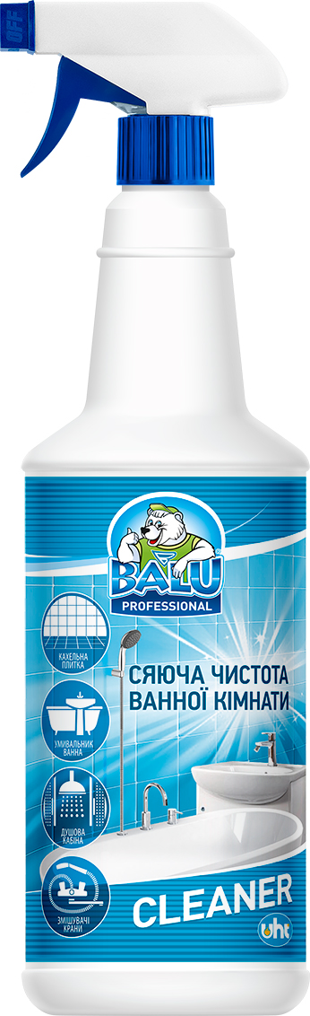 Професійний засіб для миття сантехніки та кераміки Balu Cleaner 1 л ...