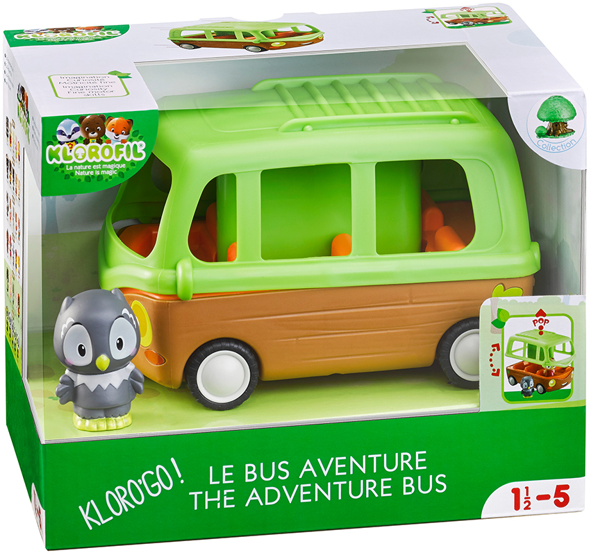 

Игрушка Klorofil Автобус приключений (3056567002039)