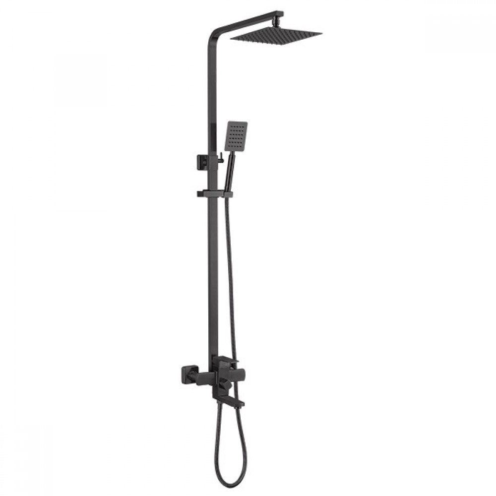

Душевая система со смесителем из нержавеющей стали MIXXUS KUB-009-J Black
