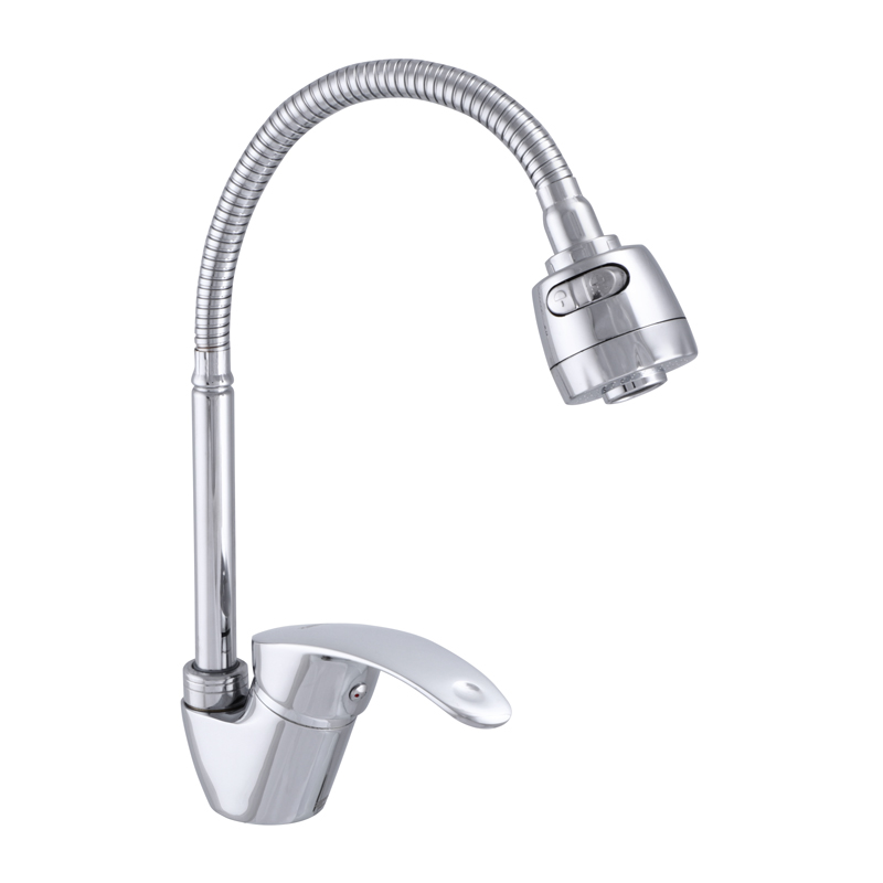 

Кухонный смеситель с гибким изливом ZERIX YUB 135 (ST3064)
