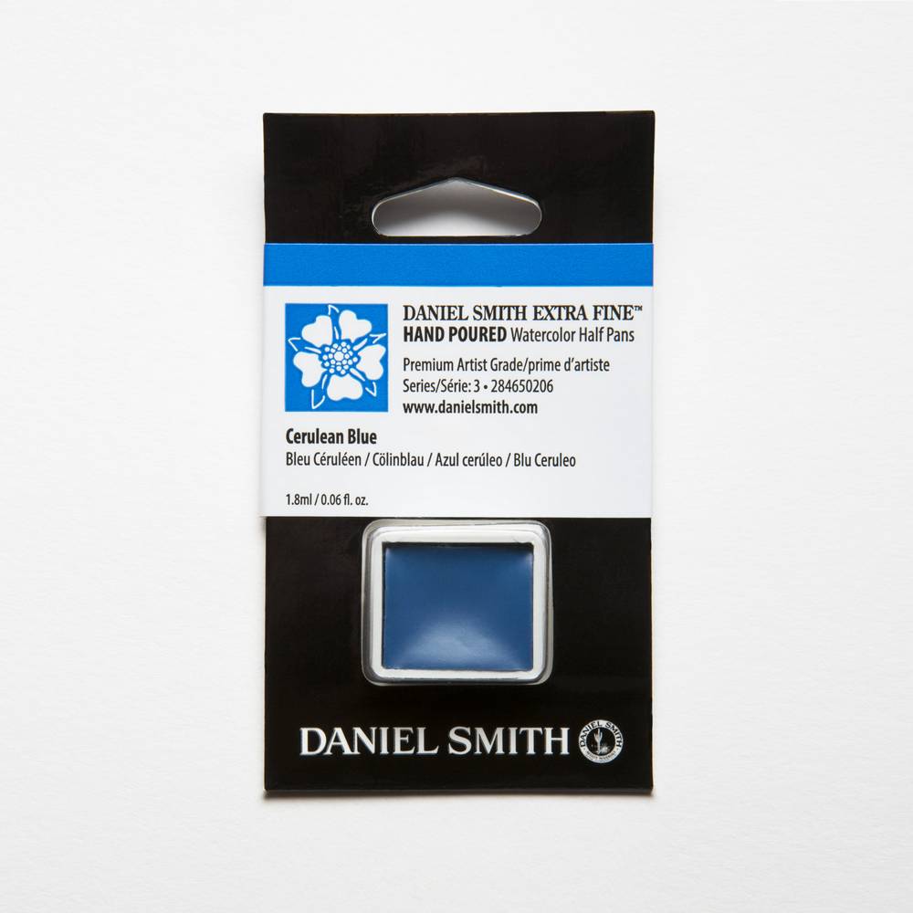 

Акварельная краска Daniel Smith Cerulean Blue, кювета 1,8 мл