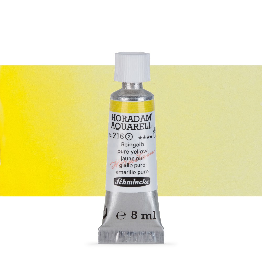 

Акварель Schmincke Horadam Aquarell 5 мл pure yellow