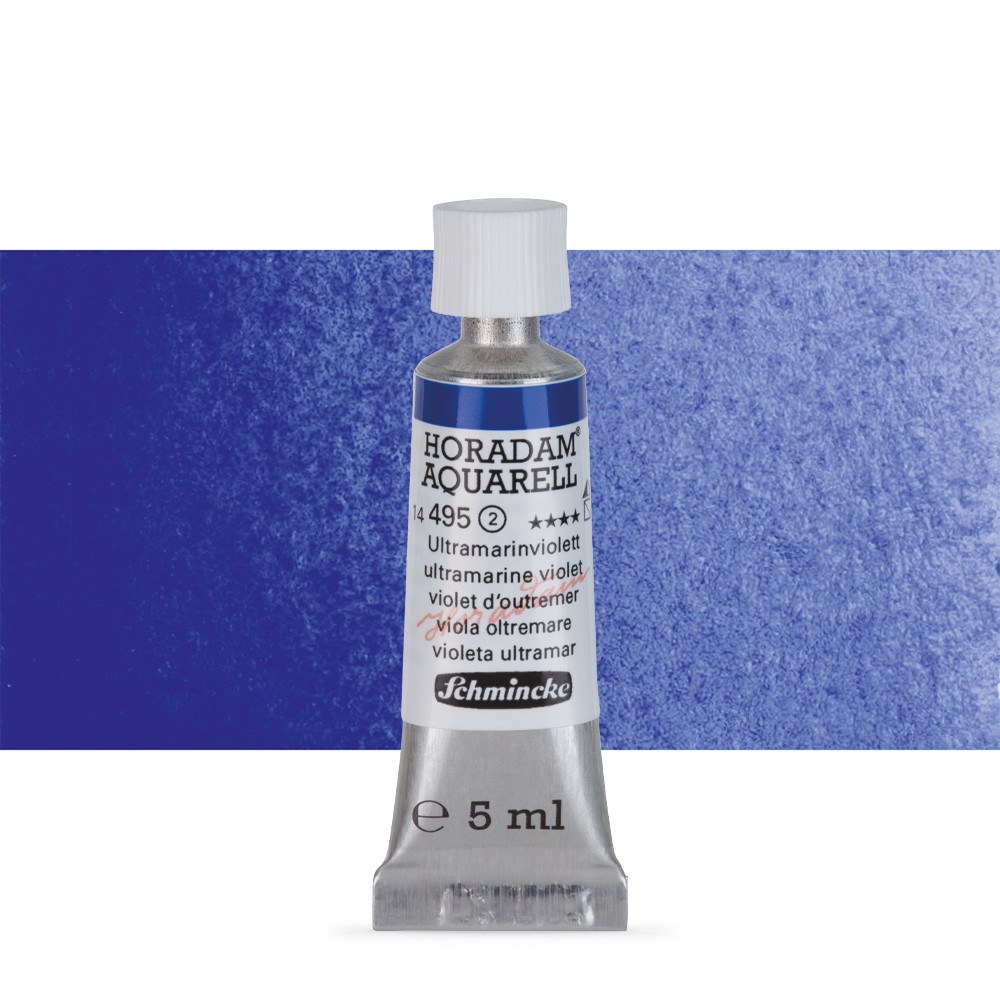 

Акварель Schmincke Horadam Aquarell 5 мл ultramarine violet