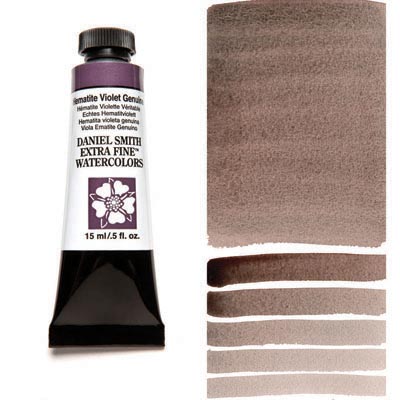 

Краска акварельная Daniel Smith 15 мл Hematite Violet Genuine