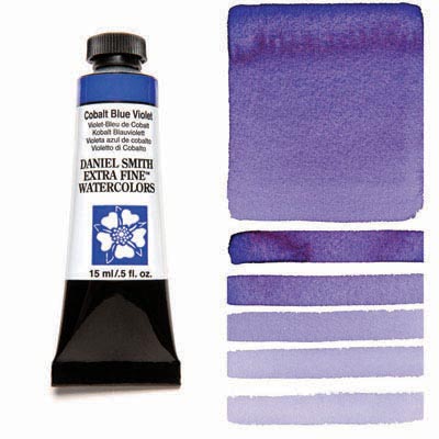 

Краска акварельная Daniel Smith 15 мл Cobalt Blue Violet