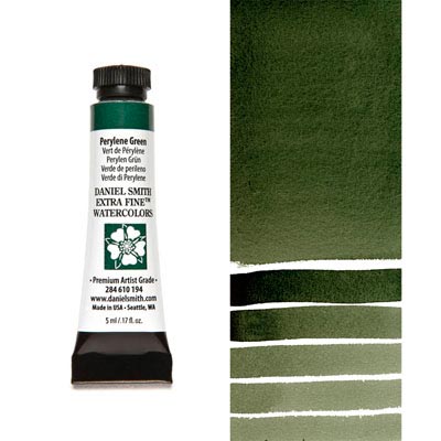 

Краска акварельная Daniel Smith 5 мл Perylene Green