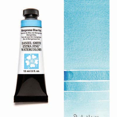 

Краска акварельная Daniel Smith 15 мл Manganese Blue Hue