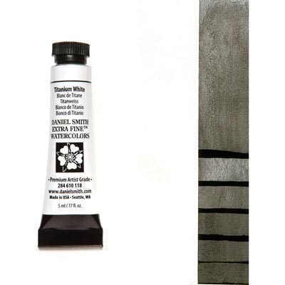 

Краска акварельная Daniel Smith 5мл Titanium White