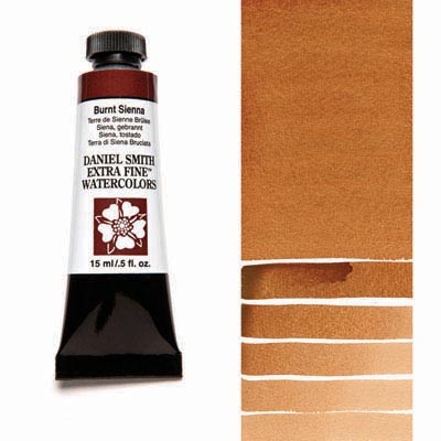 

Краска акварельная Daniel Smith 15 мл Burnt Sienna