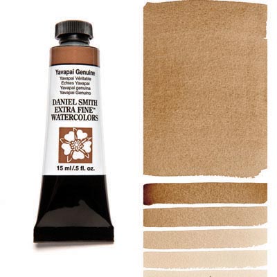 

Краска акварельная Daniel Smith 15 мл Yavapai Genuine (Natural Iron Oxides)
