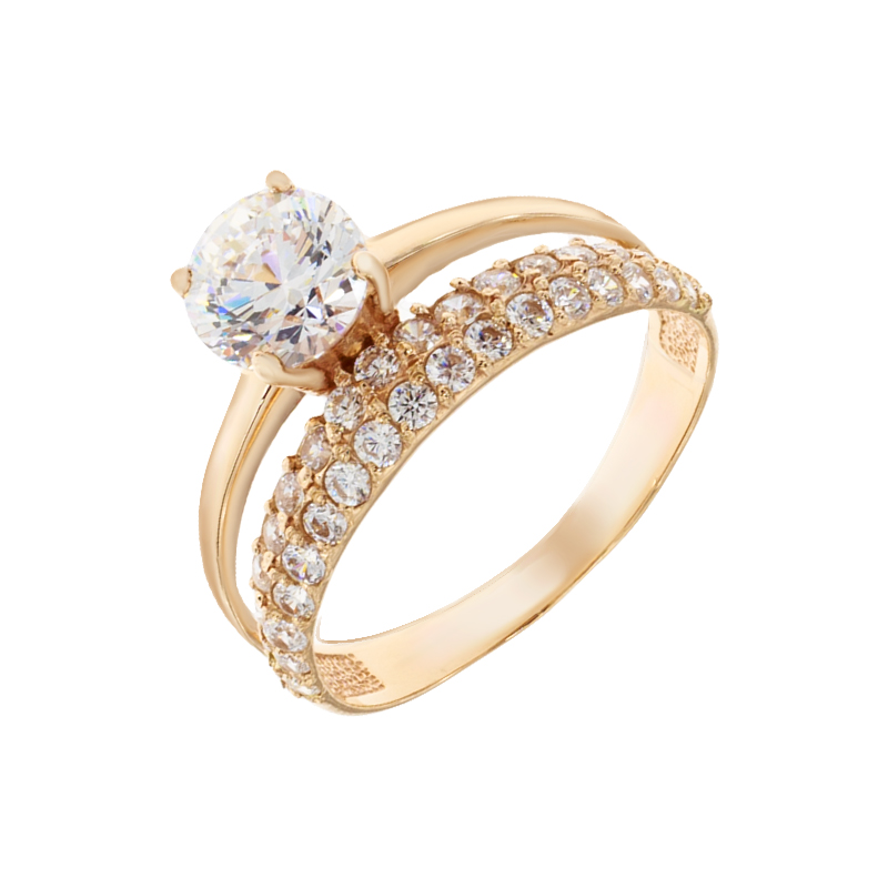 

Кольцо помолвочное Diamant к2553 19.0