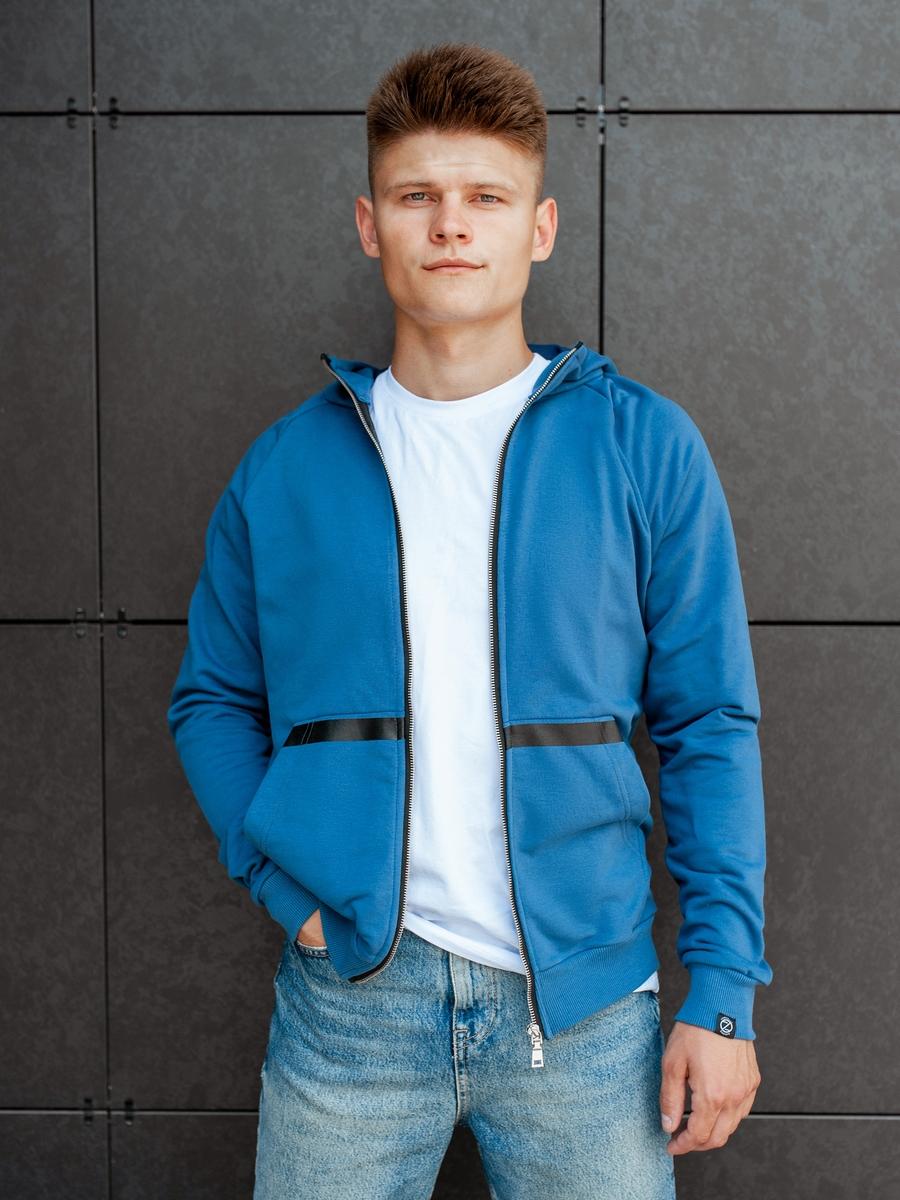 

Спортивная кофта BEZET Zipper blue'20 - XS