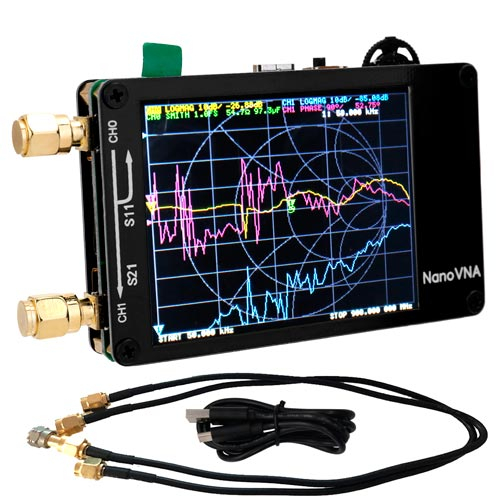 Векторний аналізатор ланцюгів NanoVNA 50кГц-900Мгц АЧХ КСВ Nano VNA Без ...
