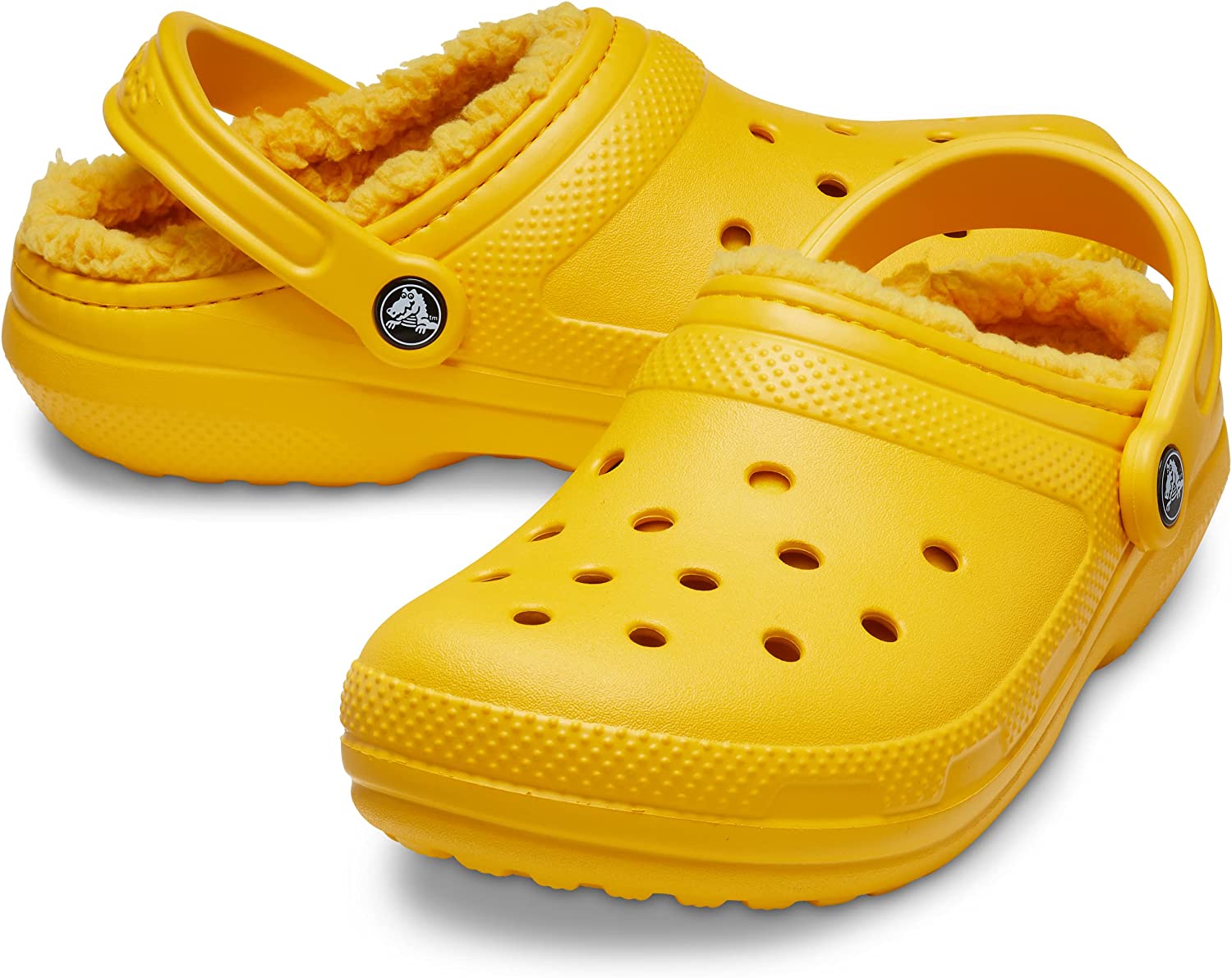 Женские утепленные Crocs сабо 1159769061 (Желтый, 39-40) – в интернет ...