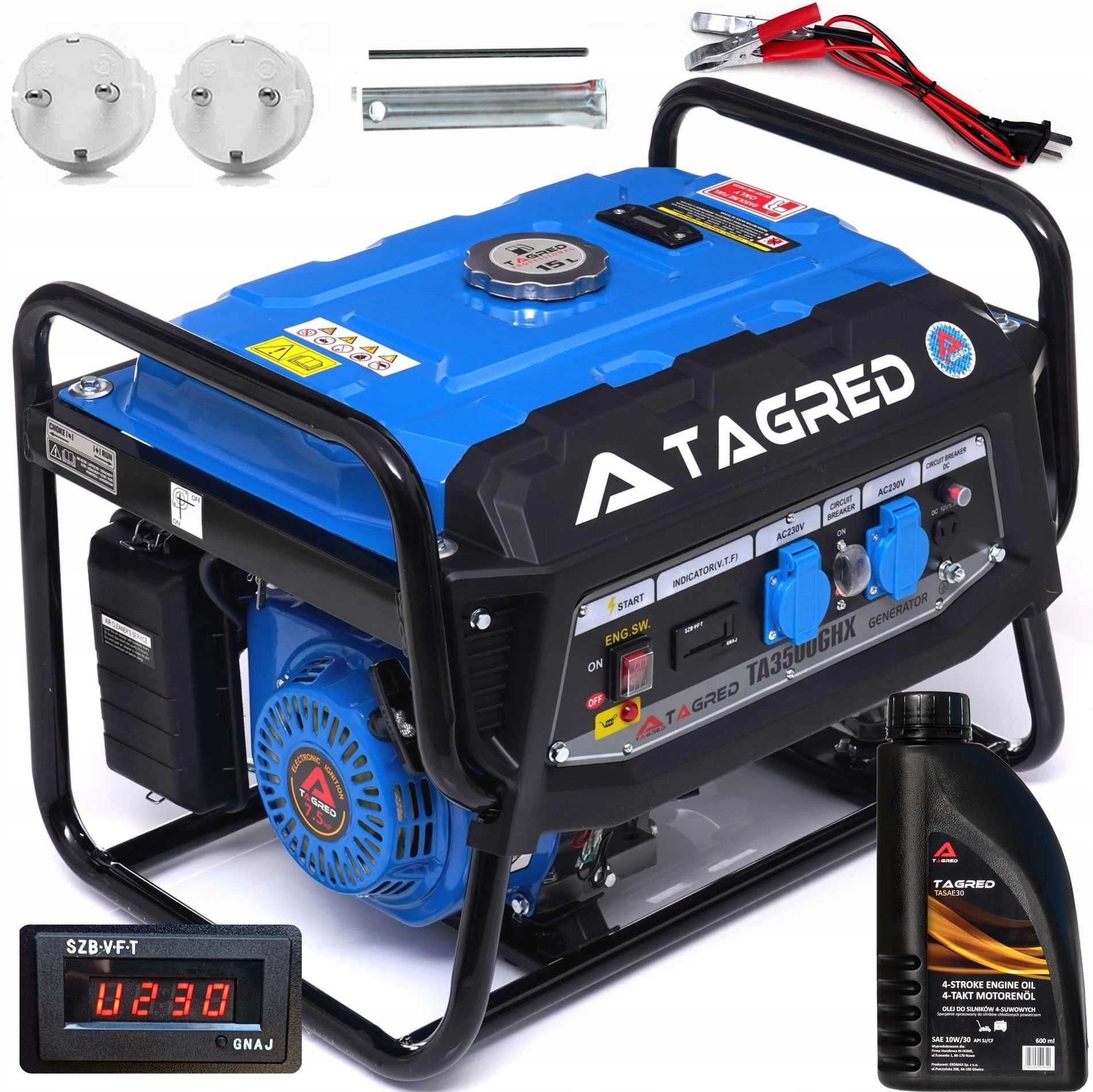 Бензиновий генератор Tagred TA3500GHX 3500 W – фото, отзывы ...