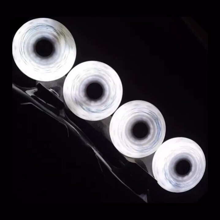 Колесо для роликов светящиеся Flying Eagle Lazerwheelz White 72 мм ...