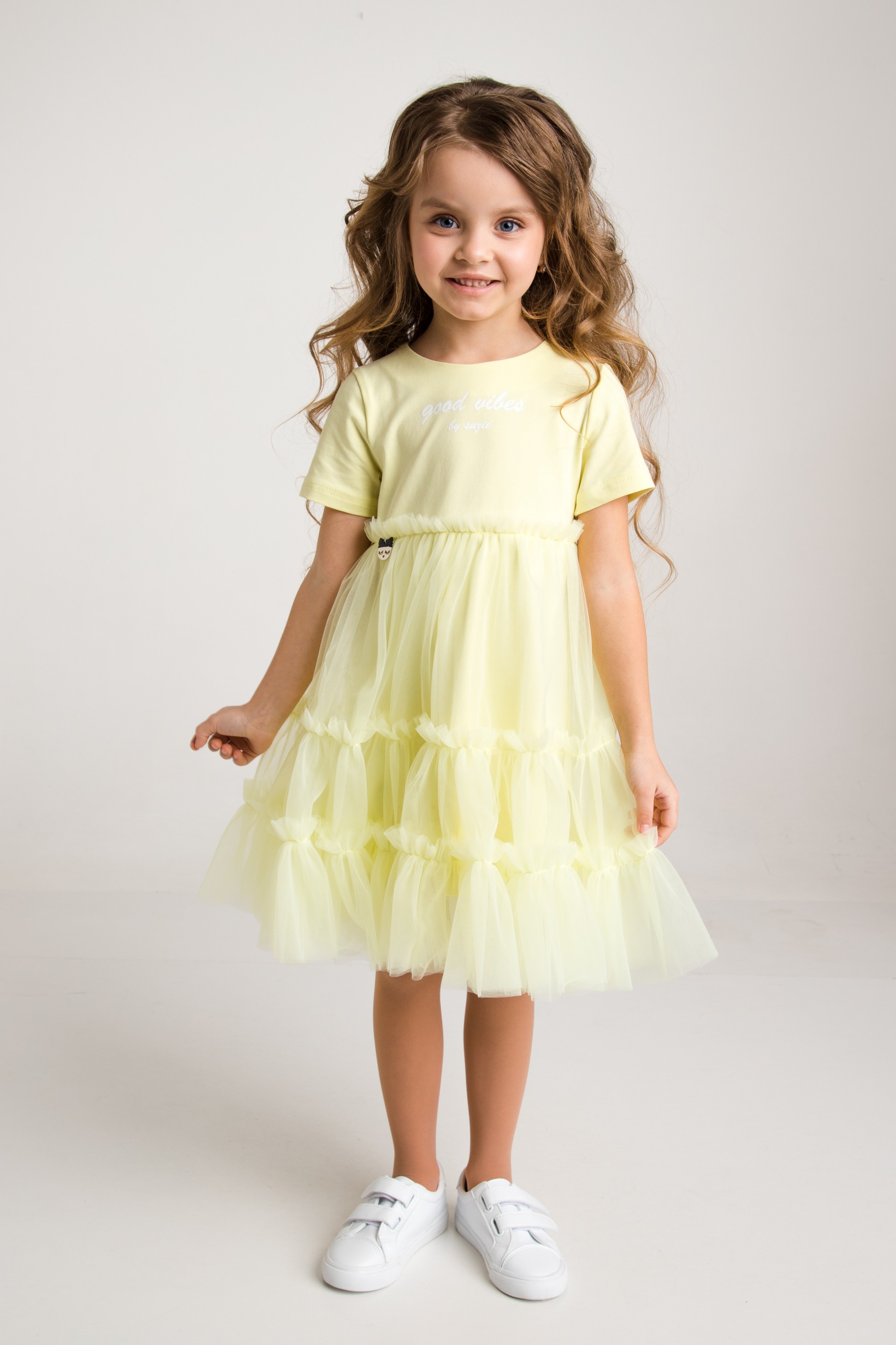 

Платье Suzie Шелби 104 см Желтое ПЛ28003