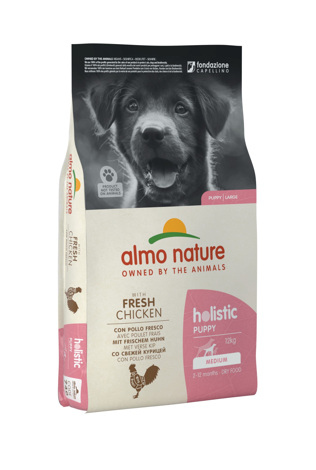 Almo Nature (Альмо Натюр) Holistic Dog Puppy M - Сухой корм для цуценят ...