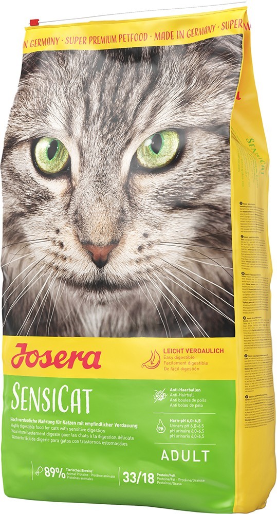 Сухой корм Josera SensiCat для котов с чувствительным пищеварением 400 ...
