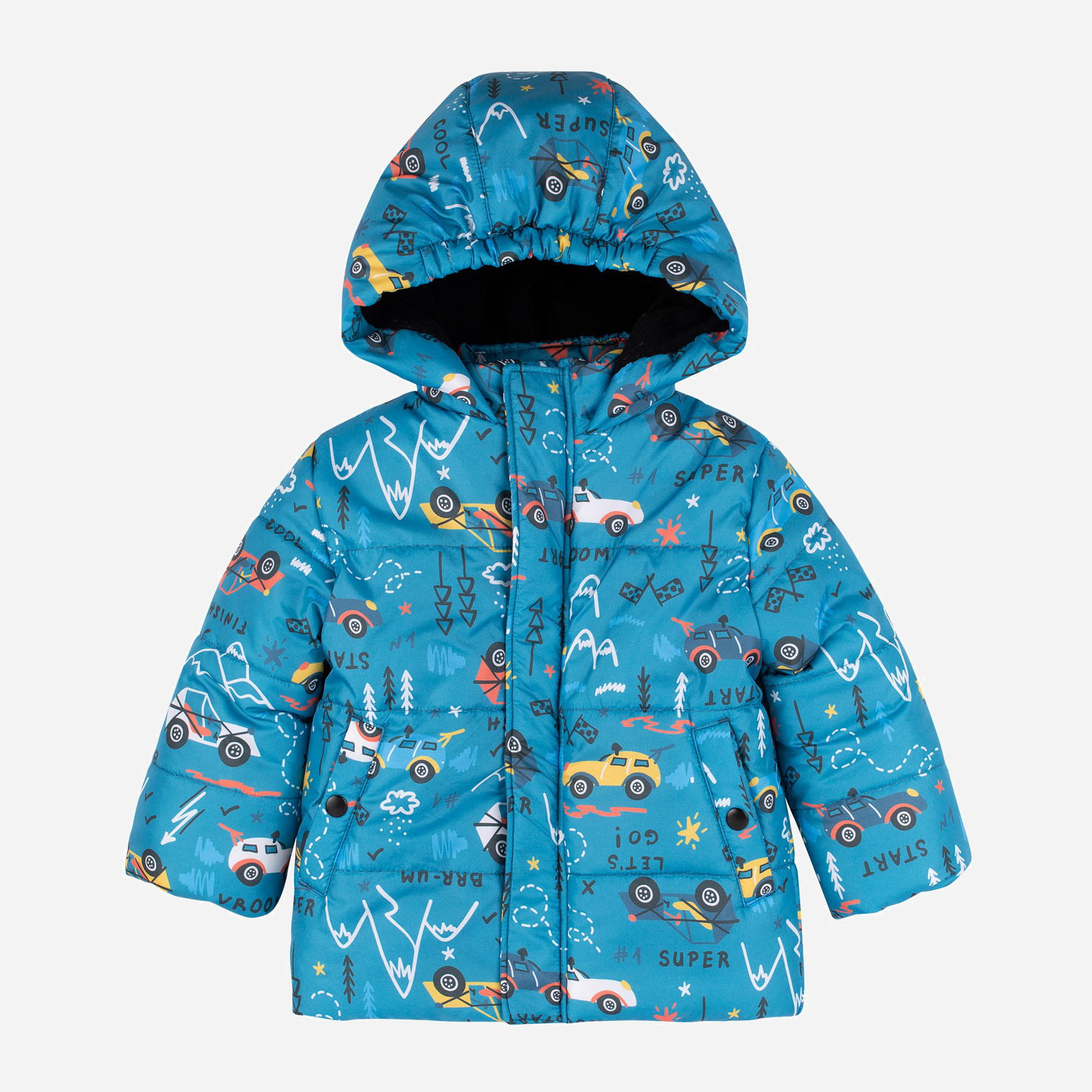 Акція на Дитяча зимова куртка для хлопчика Бембі КТ296 33296403335.R01 80 см від Rozetka