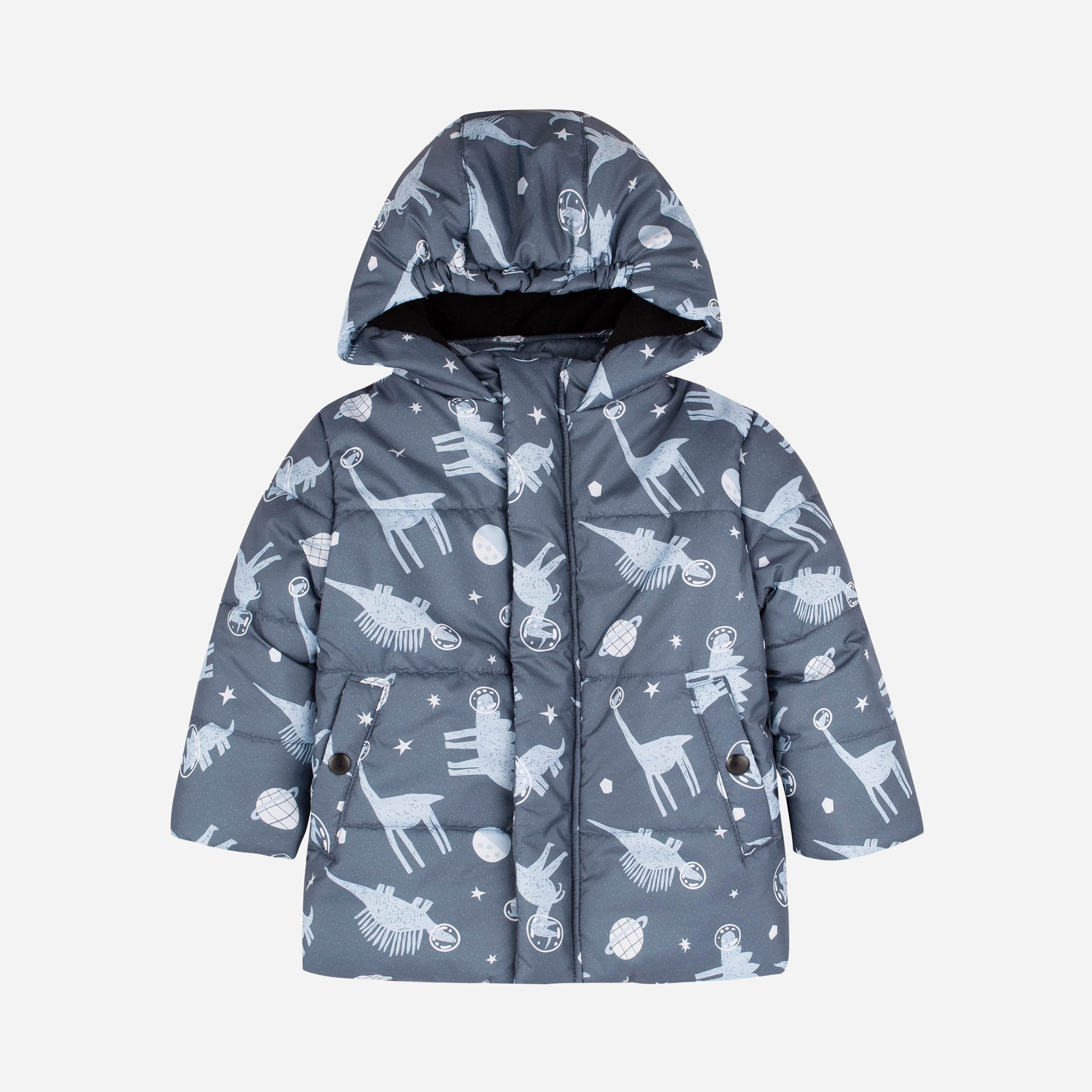 Акція на Дитяча зимова куртка для хлопчика Бембі КТ296 33296403336.X01 86 см від Rozetka