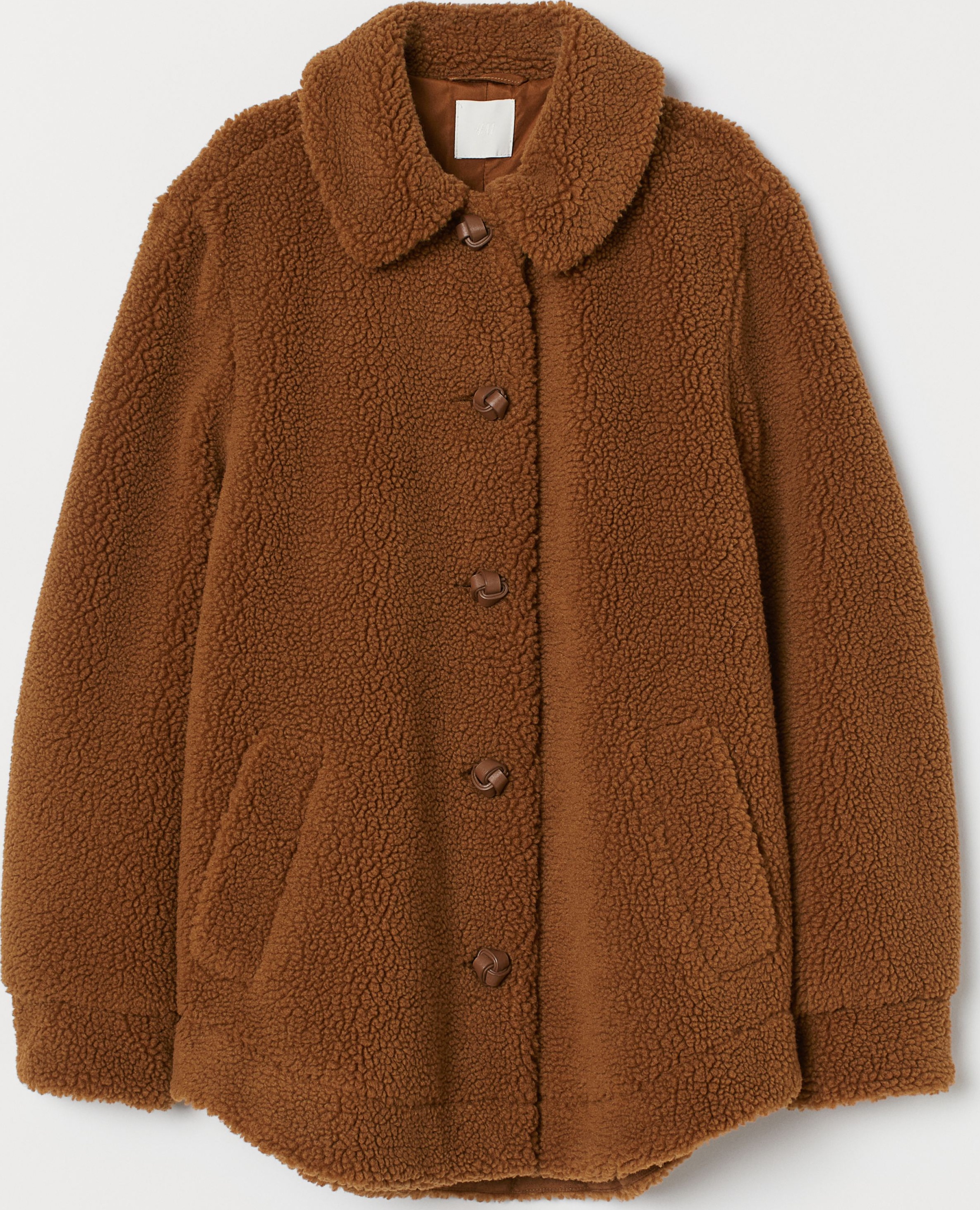 

Полушубок H&M 7947790 34 Коричневый