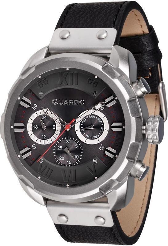 

Мужские наручные часы Guardo P11179 SBB