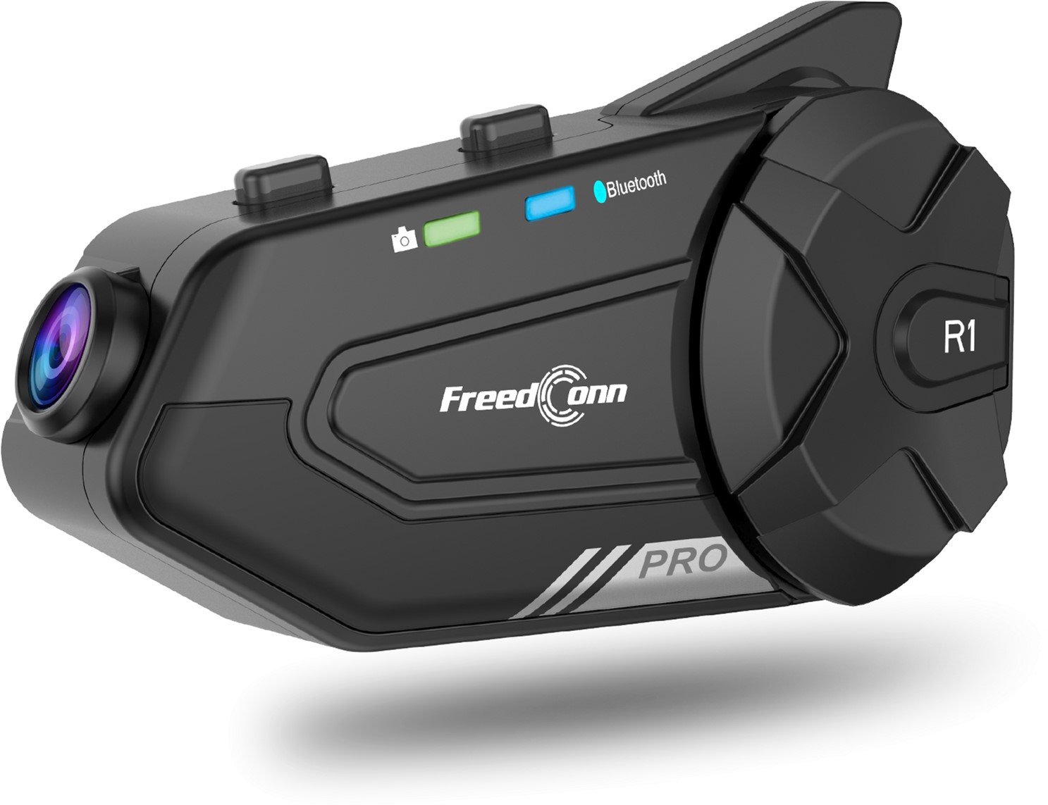 Bluetooth-мотогарнитура для шлема FreedConn R1 Pro с камерой Black ...