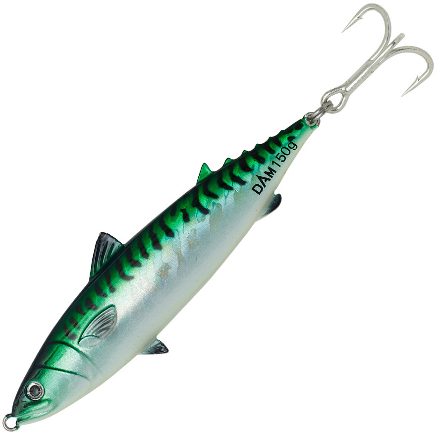 

Блесна DAM Salt-X Mackerel Pilks 100 г 11 см тройник № 1/0 Green Glow UV (69489)