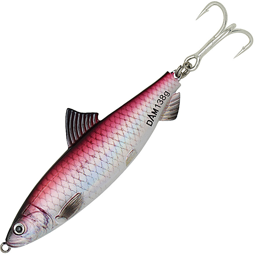 

Блесна DAM Salt-X Herring Pilks 138 г 11 см тройник № 1/0 Pink Herring UV (69523)