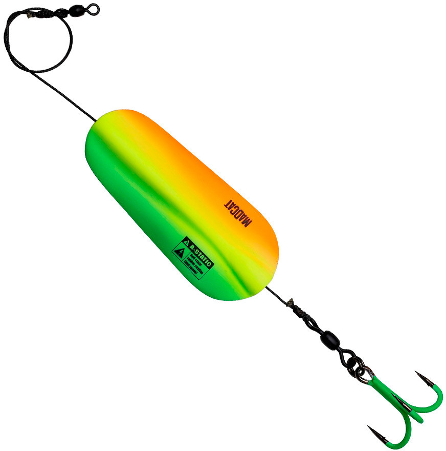 

Блесна DAM Madcat A-Static Inline Spoon 125 г тройник № 3/0 Firetiger (56833)