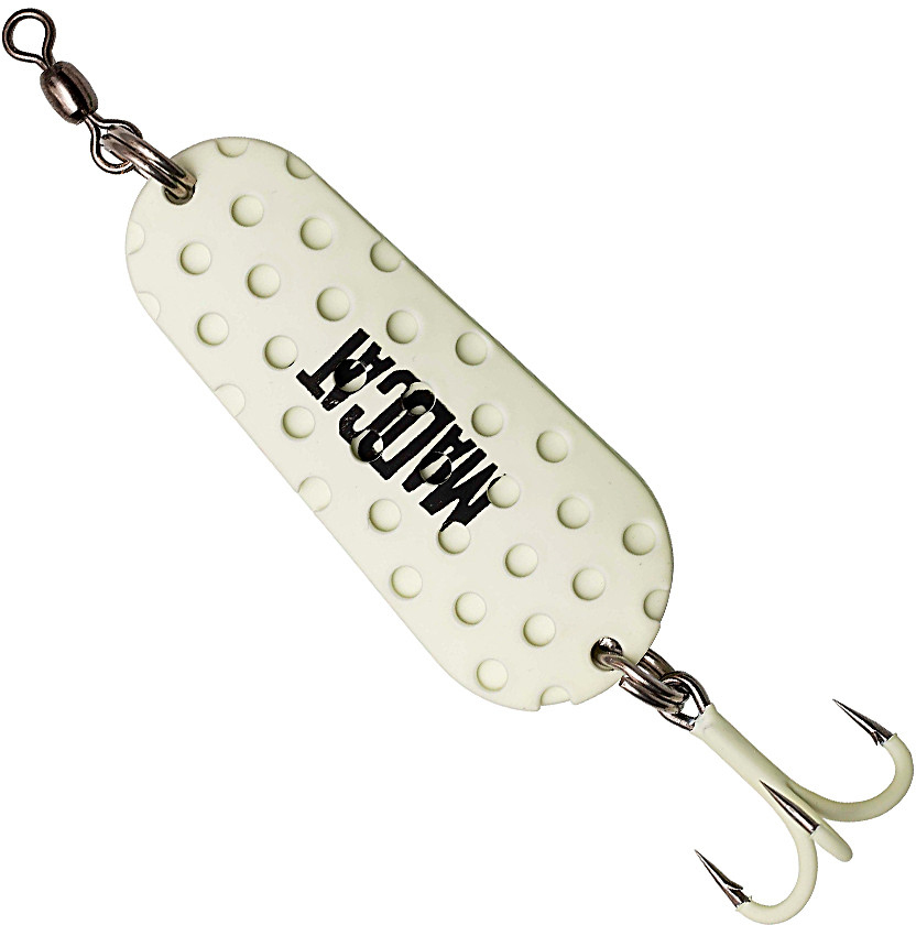 

Блесна DAM Madcat A-Static Twin Turbine Spoon 110 г тройник № 3/0 Glow-In-The-Dark (56880)