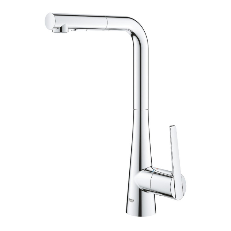 

Смеситель для кухни с выдвижным изливом Grohe Zedra 32553002