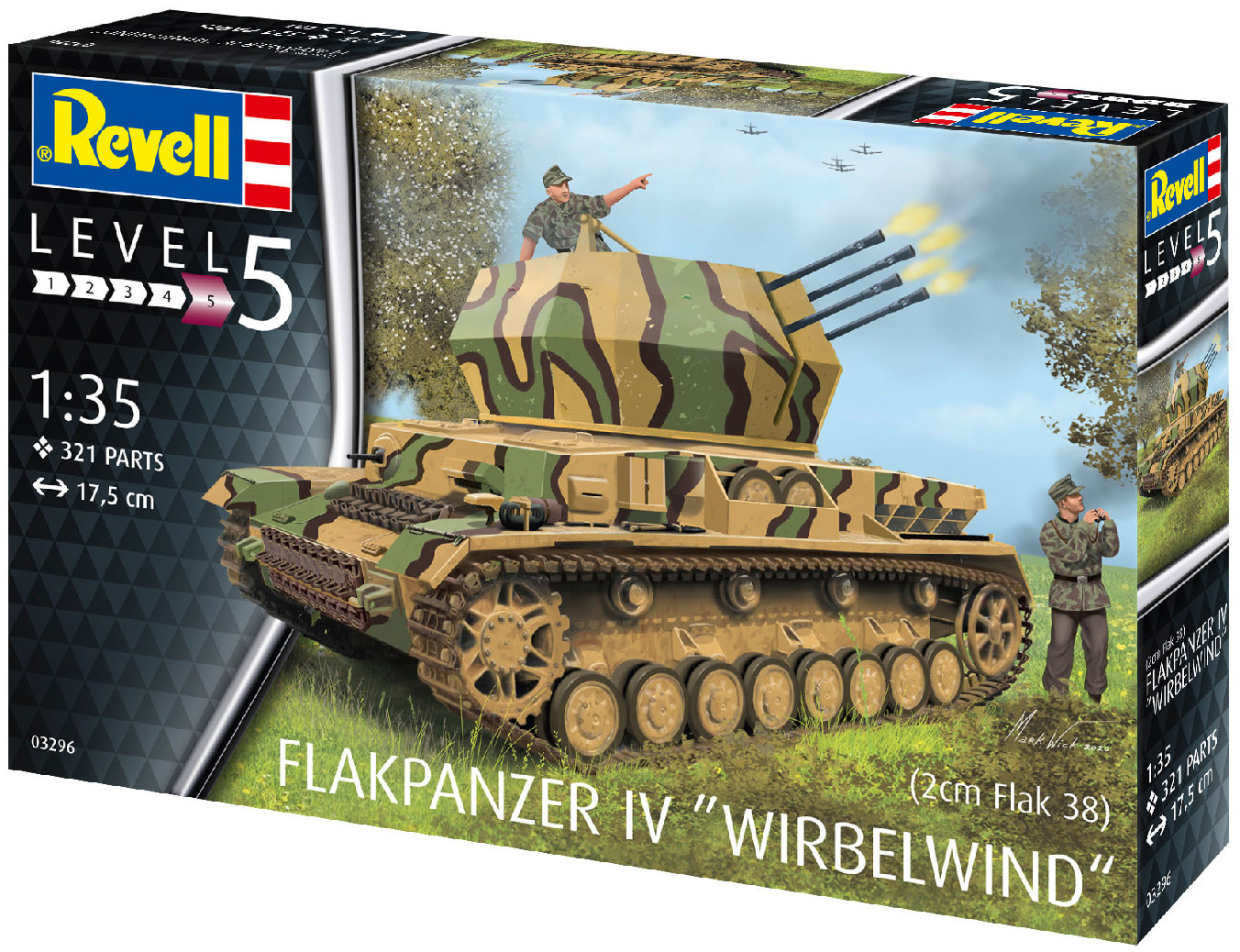 

Сборная модель Revell Противовоздушный танк IV «Смерч». Масштаб 1:35 (RVL-03296) (4009803896748)