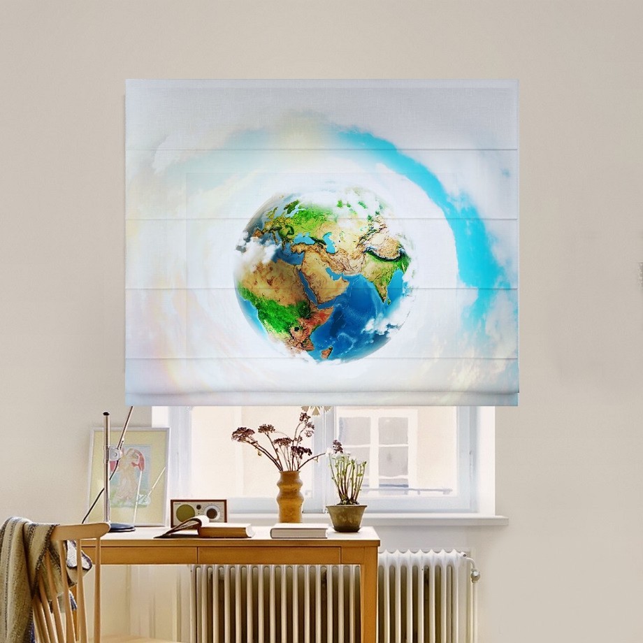 

Римская штора система Classic InHt Фотопечать Природа 05-952 Джуси Велюр 160х170 см