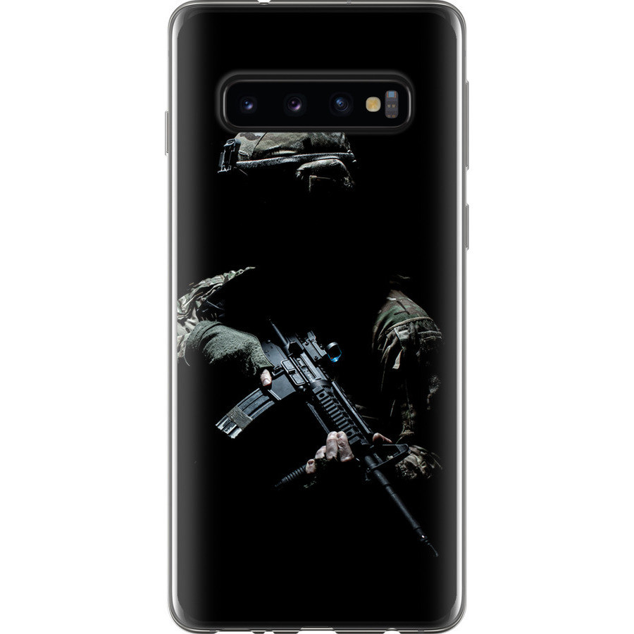 Чехол 2d пластиковый патриотический на телефон Samsung Galaxy S10 ...