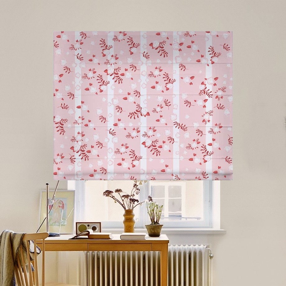 

Римская штора система Classic InHt Фотопечать Узор 02-085 Джуси Велюр 40х170 см