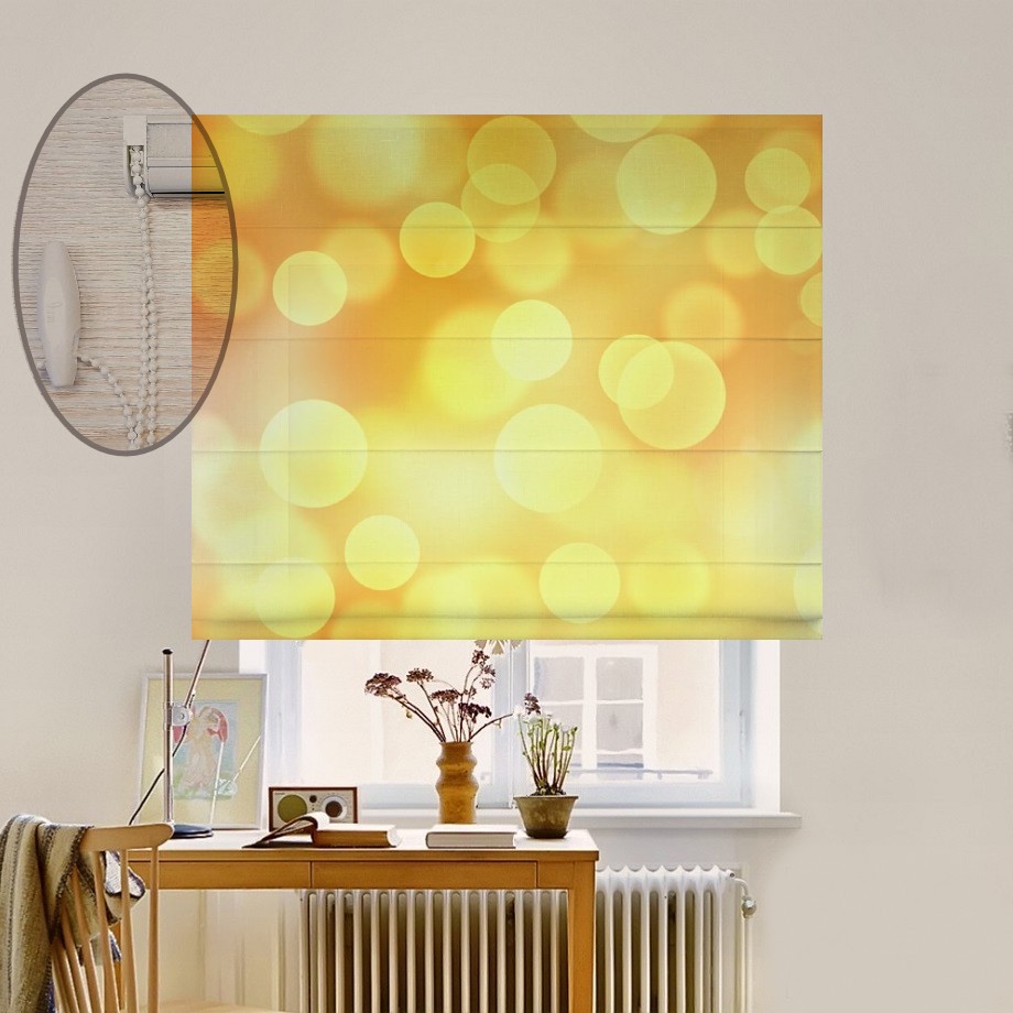 

Римская штора система Lux Coullise InHt Фотопечать Абстракция 13-104 Джуси Велюр 60х170 см