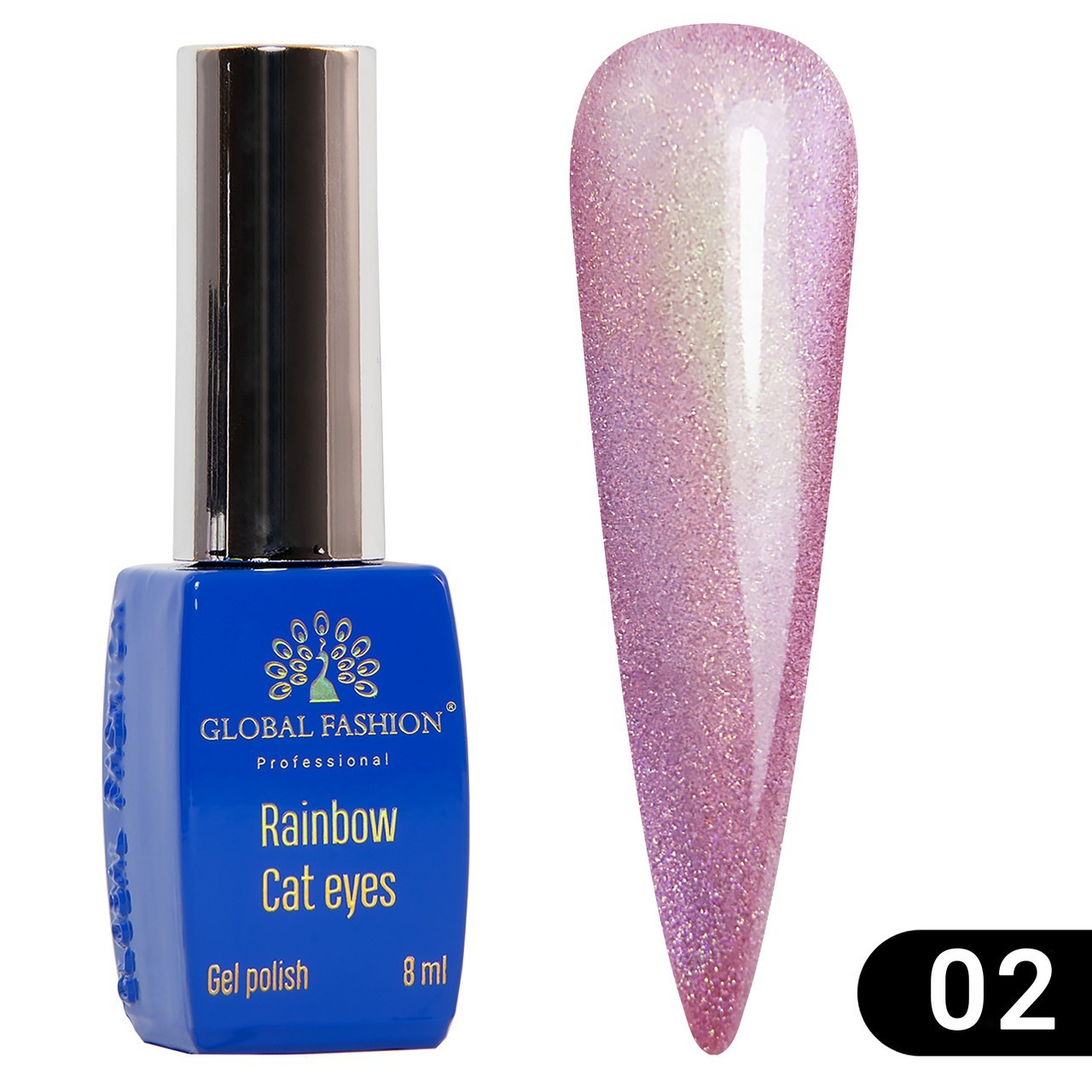 Global Fashion Rainbow Laser Cat Eyes Gel Polish Ml Be Boom