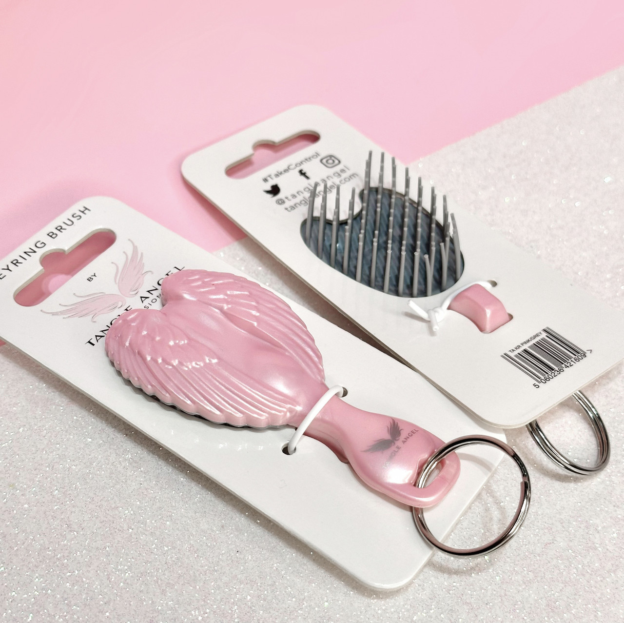 Расческа Tangle Angel в виде брелка Baby FAB! Pink – низкие цены ...