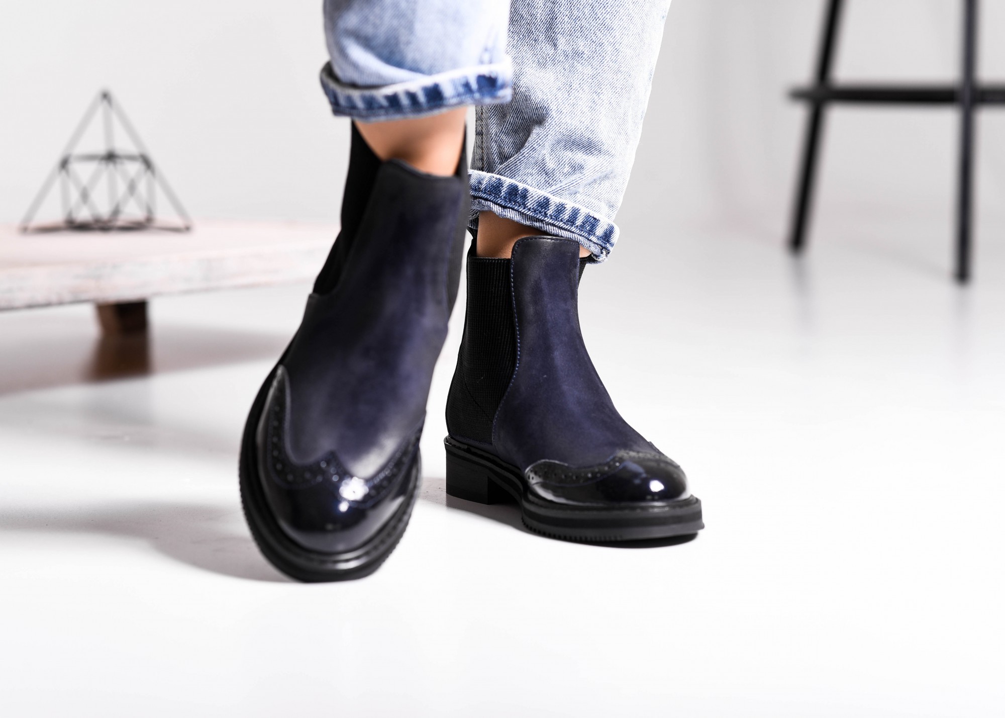 

Ботинки Maya Shoes 2565 Синий 39р