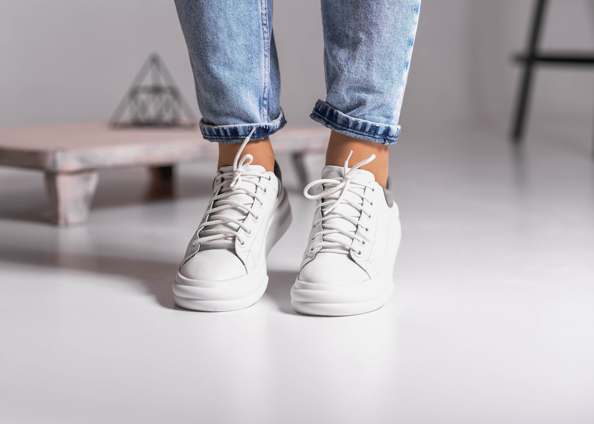 

Кеды Maya Shoes 2575 Белые 40р