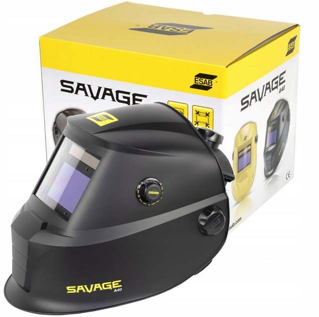 Маска сварщика ESAB SAVAGE A40 9-13 / Швеция – фото, отзывы ...