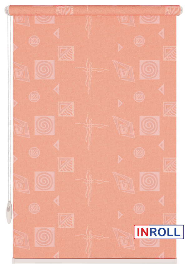 

Ролета тканевая INROLL Есо-Mini 122,5х165 см Ikea Розовый 1842