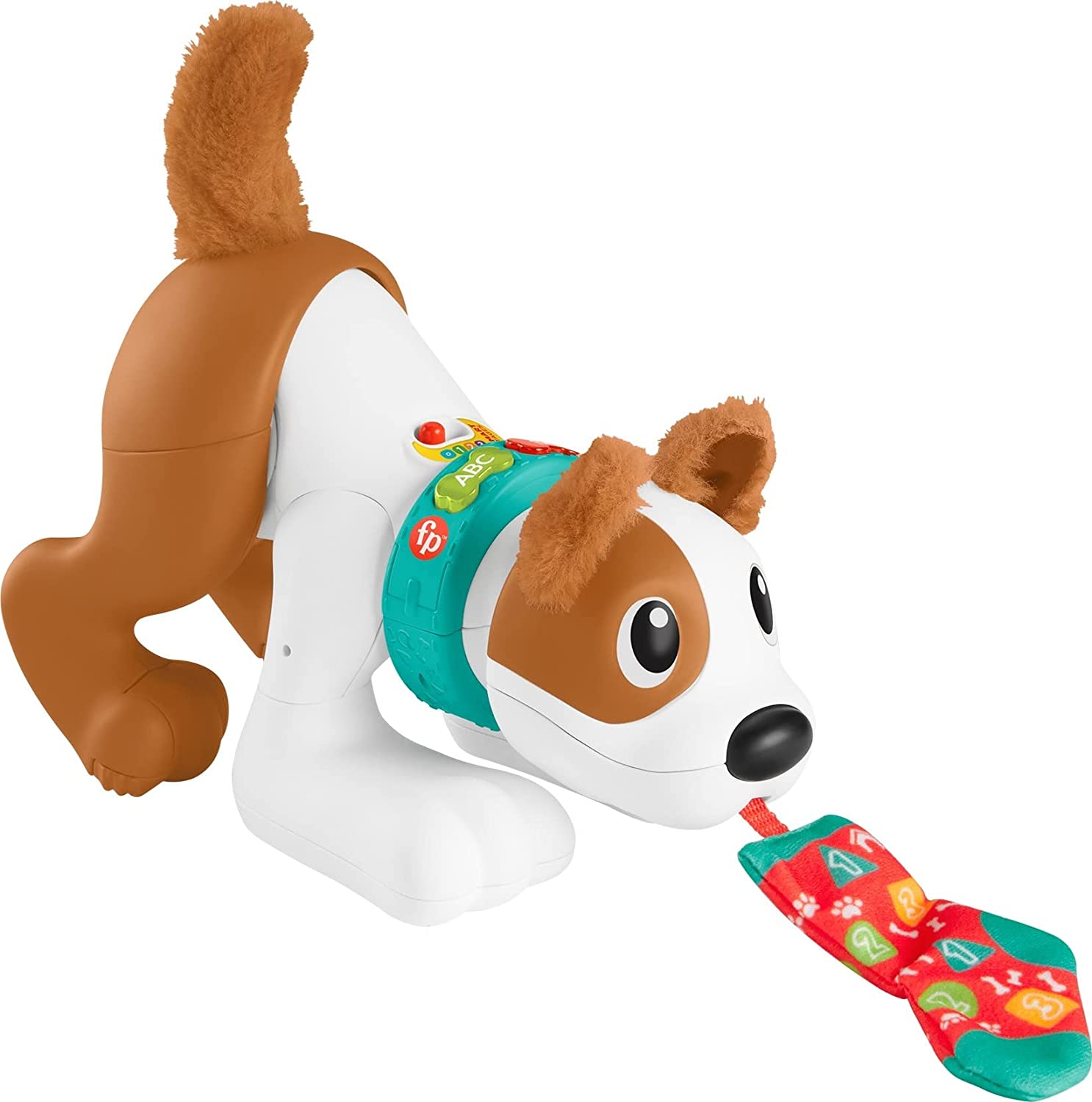 Интерактивный Веселый щенок Фишер Прайс Fisher-Price Crawl with Me ...
